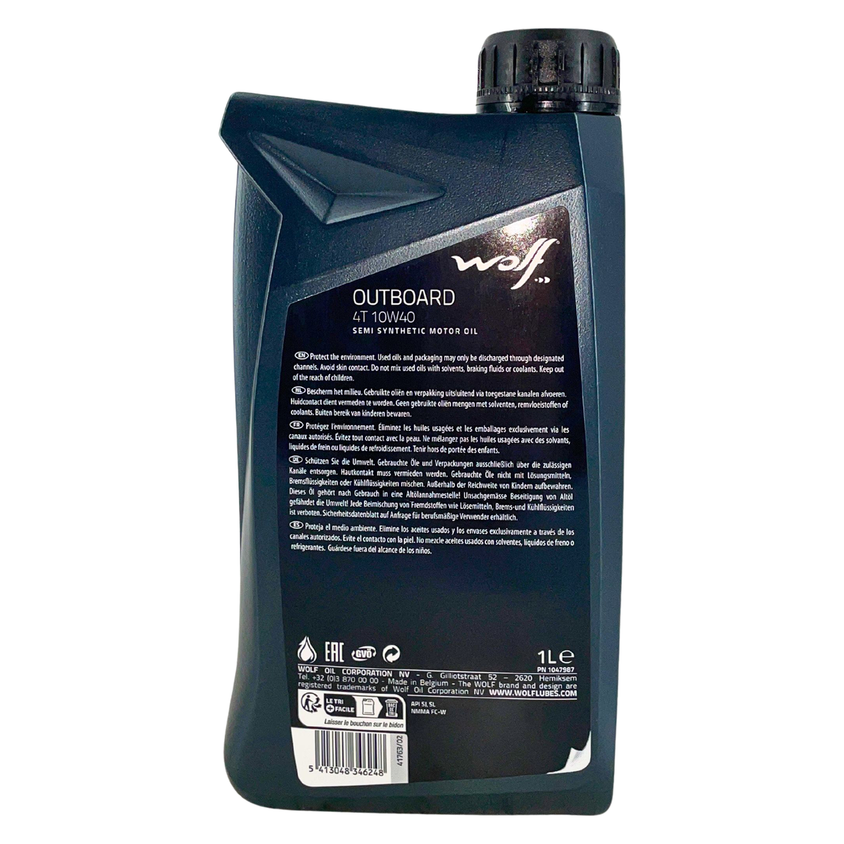 Wolf Outboard 4T 10W-40 1 Liter