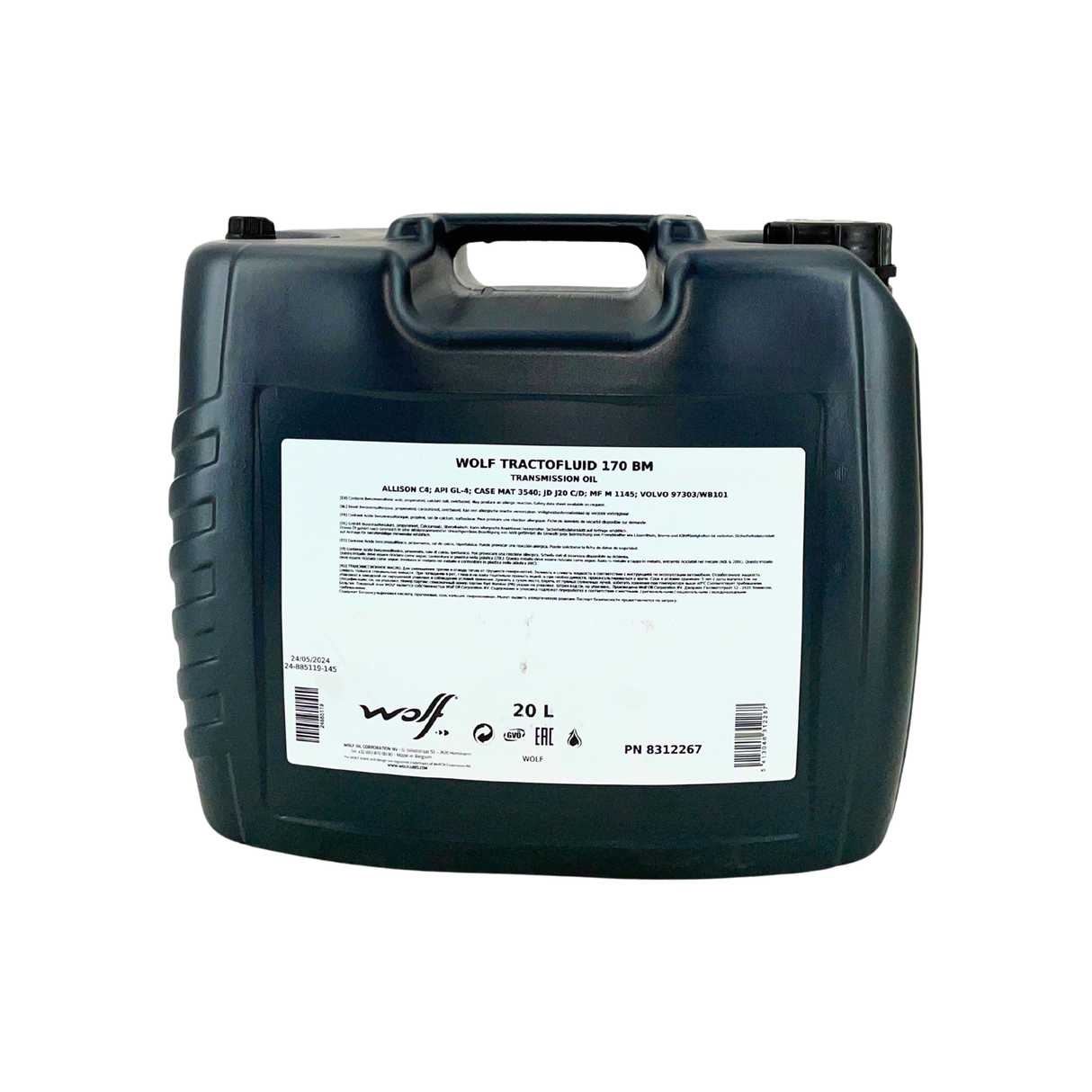 Wolf TractoFluid 170 BM 20 Liter