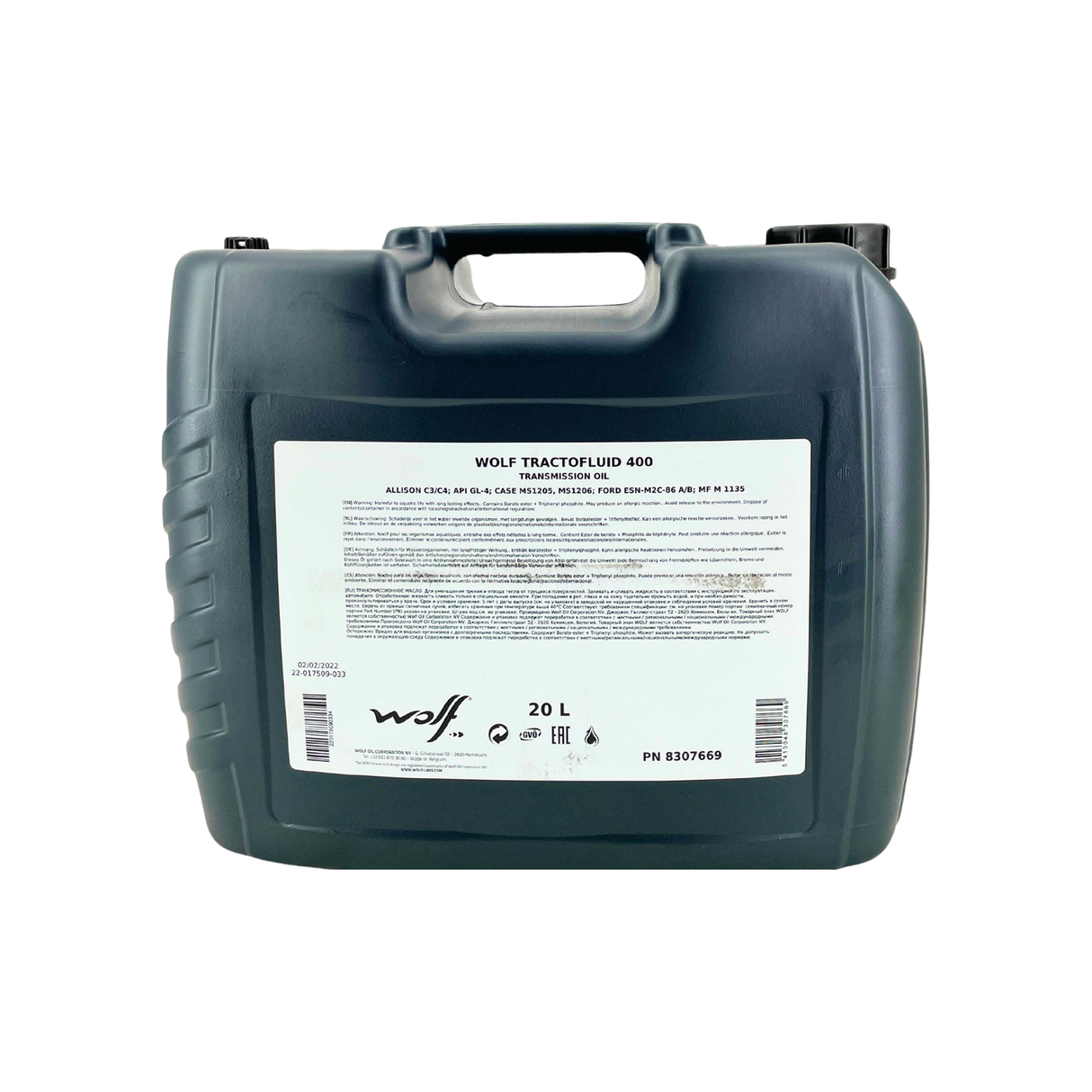 Wolf TractoFluid 400 20 Liter