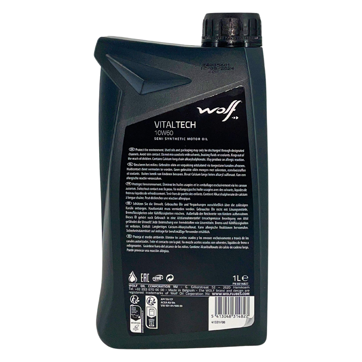 Wolf VitalTech 10W-60 1 Liter
