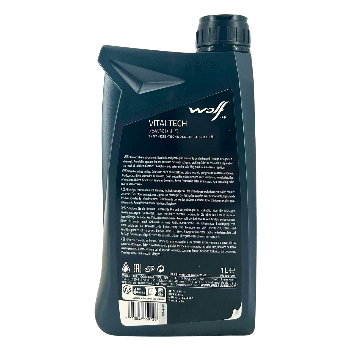 Wolf Vitaltech 75W-90 GL 5 1 Liter
