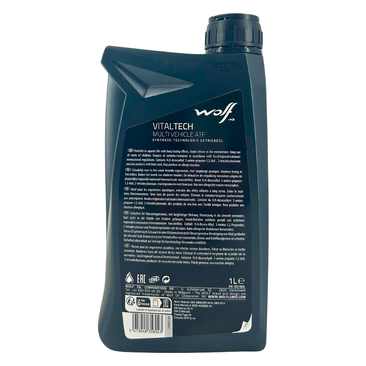 Wolf Vitaltech Multi Vehicle ATF Getriebeöl 1 Liter