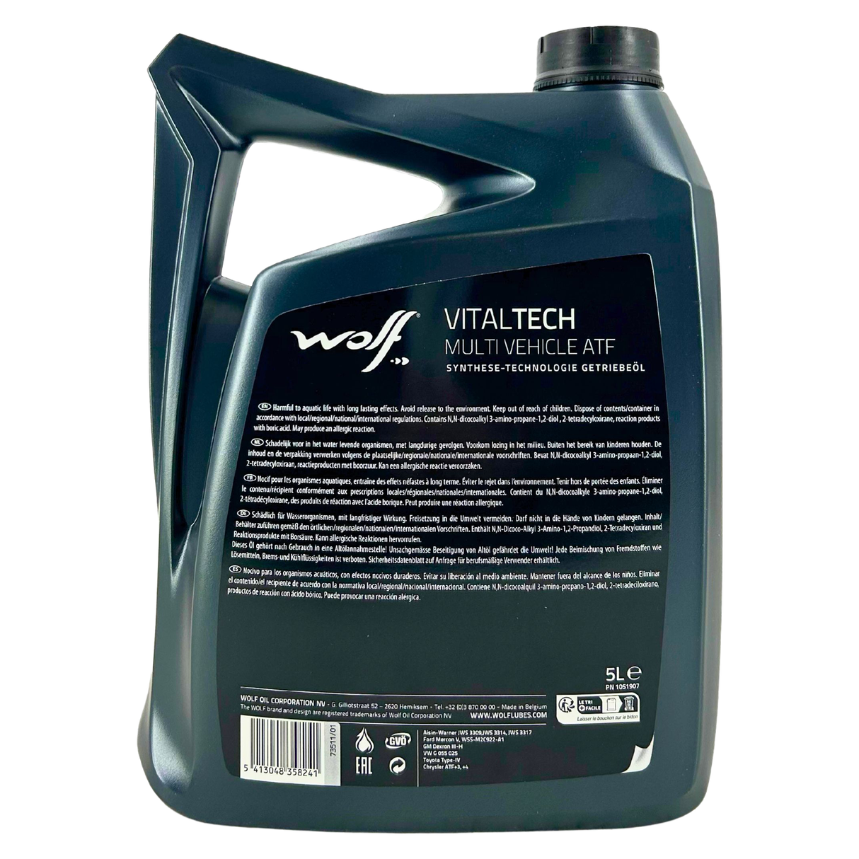 Wolf Vitaltech Multi Vehicle ATF Getriebeöl 5 Liter