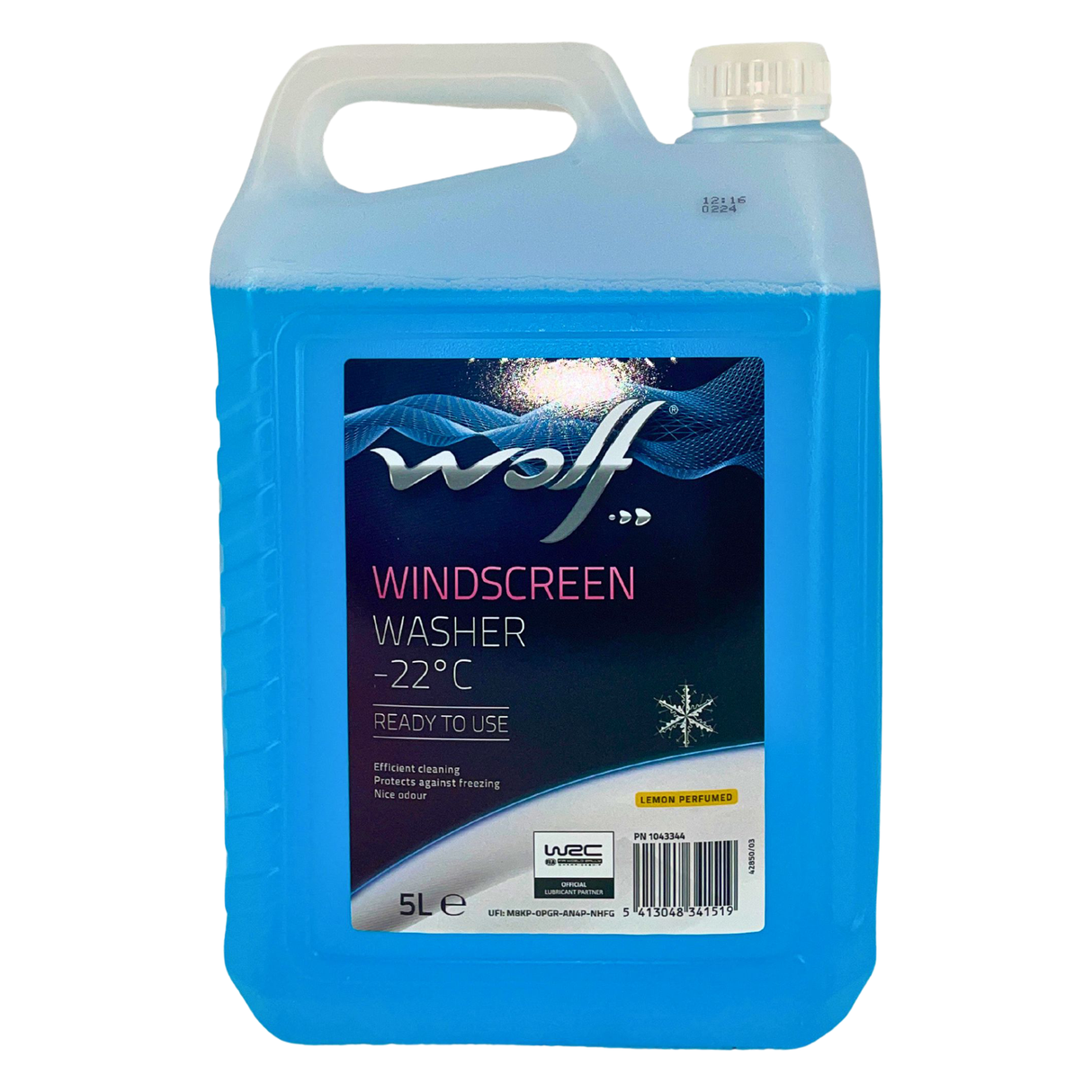 Wolf Windscreen Washer -22°C Ready to use Scheibenreiniger gebrauchsfertig 5 Liter