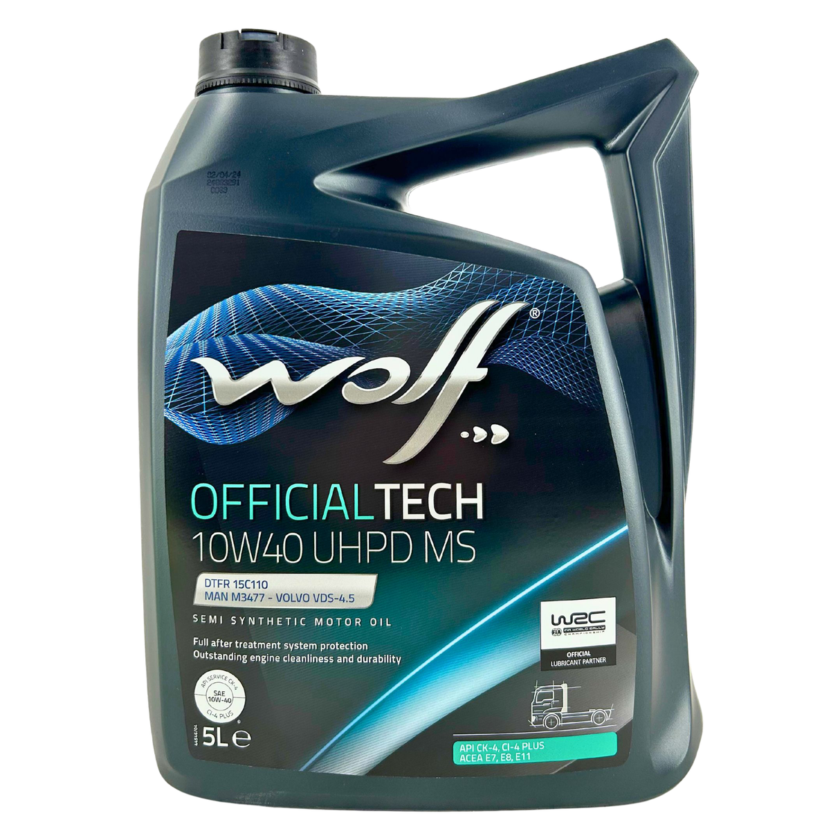 Wolf OfficialTech 10W-40 UHPD MS 5 Liter