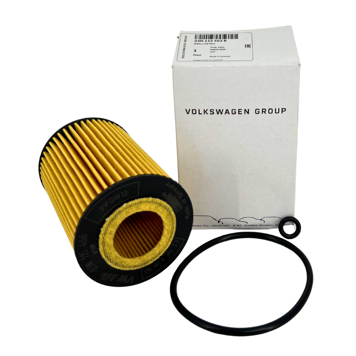 5L ORIGINAL VW Motoröl Öl 0W30 LONGLIFE III FE + Ölfilter 03N115562B 1.6/2.0TDI