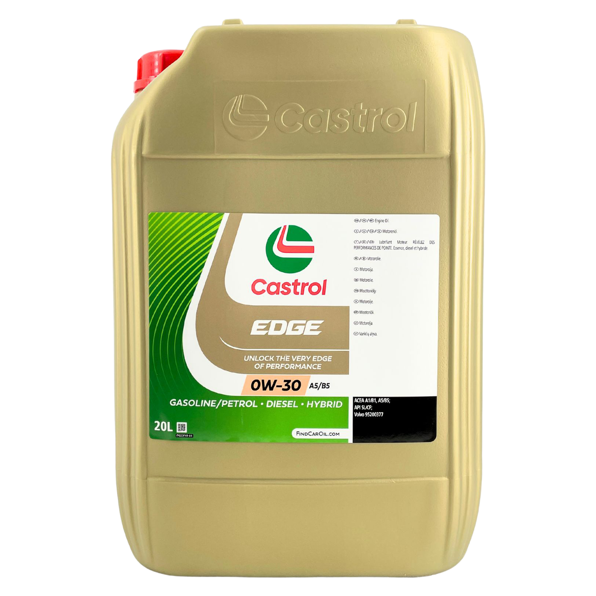 Castrol Edge 0W-30 A5/B5 20 Liter