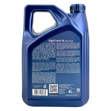 Aral HighTronic M 5W-40 4 Liter Aral