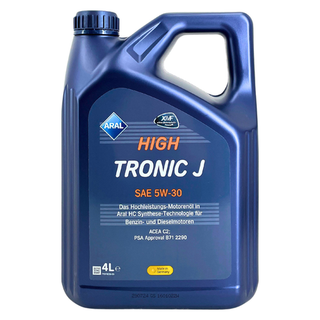 Aral HighTronic J 5W-30 4 Liter Aral