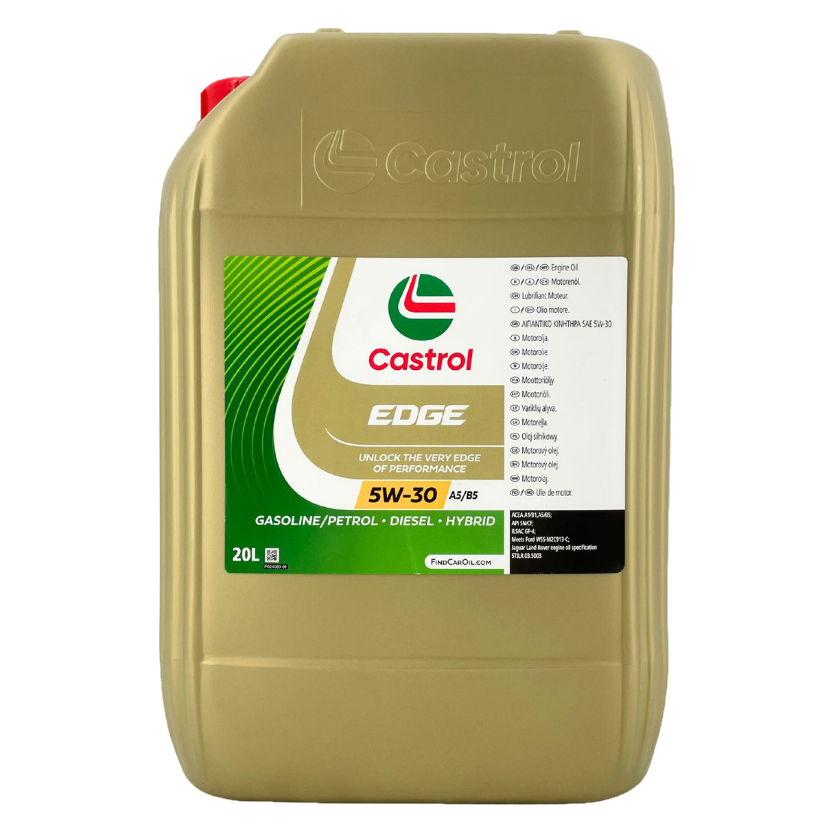 Castrol EDGE 5W-30 A5/B5 20 Liter