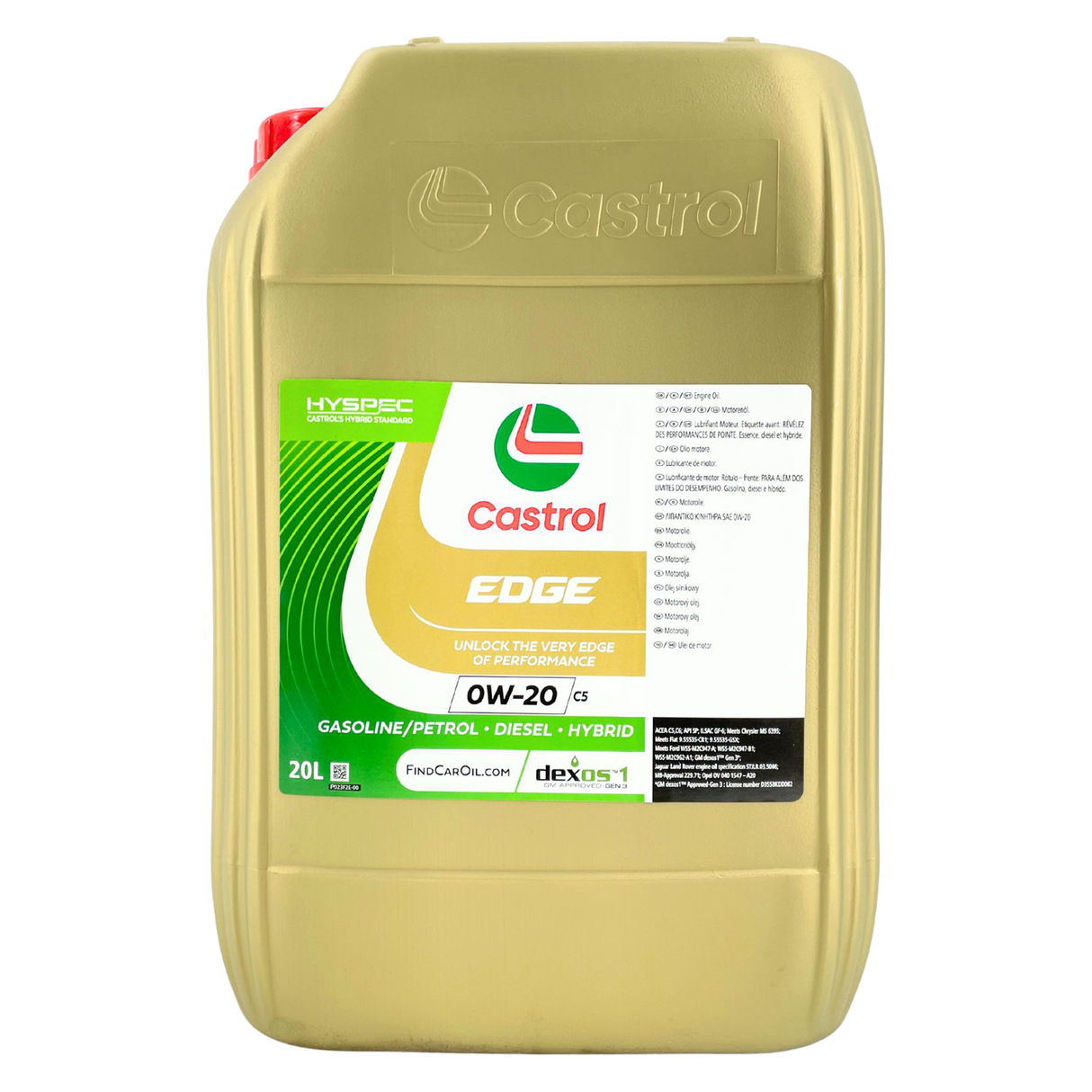 Castrol Edge 0W-20 C5 20 Liter