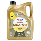6 Liter TOTAL QUARTZ INEO MC3 5W-30 Motoröl + MANN HU10002z Ölfilter