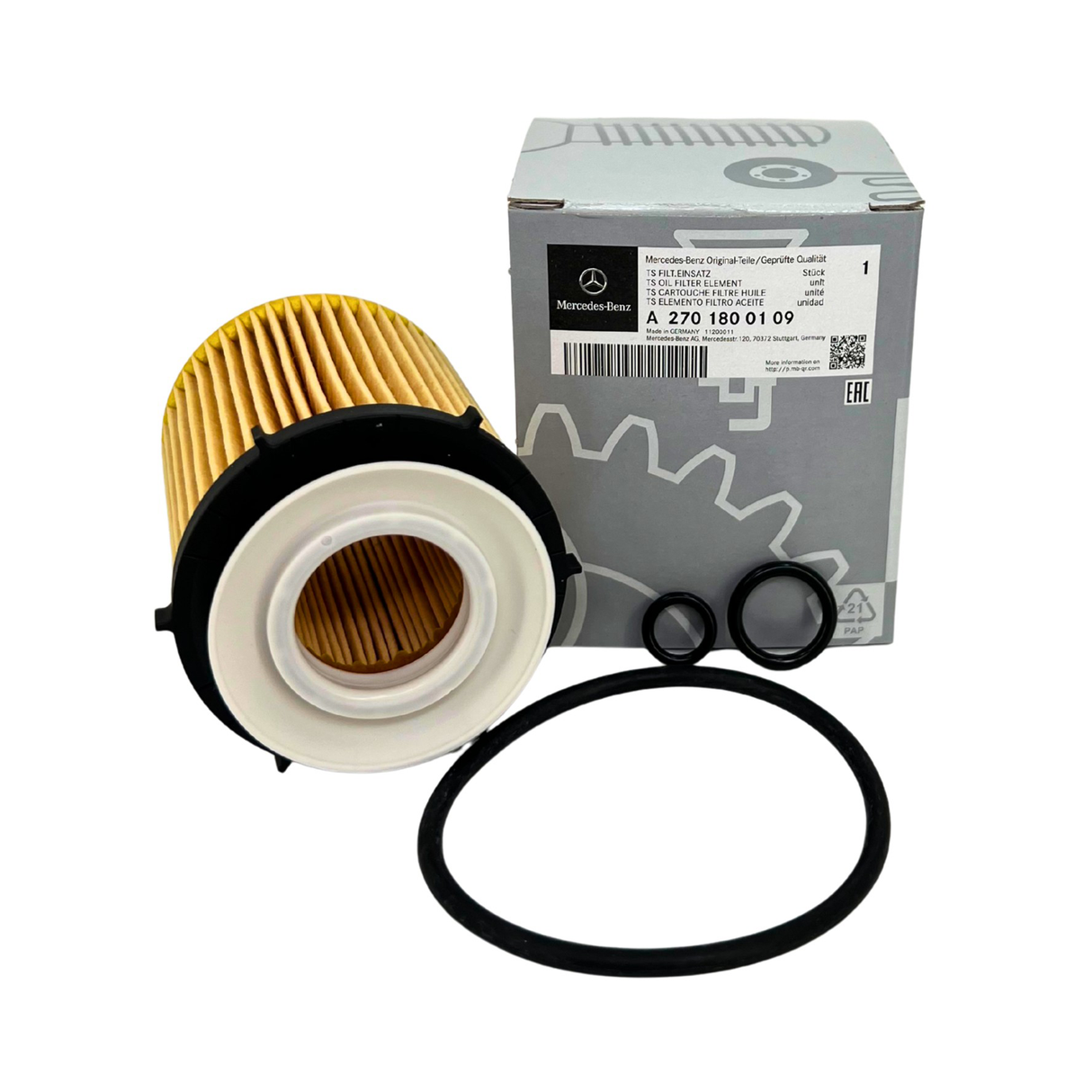 ORIGINAL OE MERCEDES ÖLFILTER+229.52 5W30 ÖL A B C E KLASSE W176 W246 W205 W213