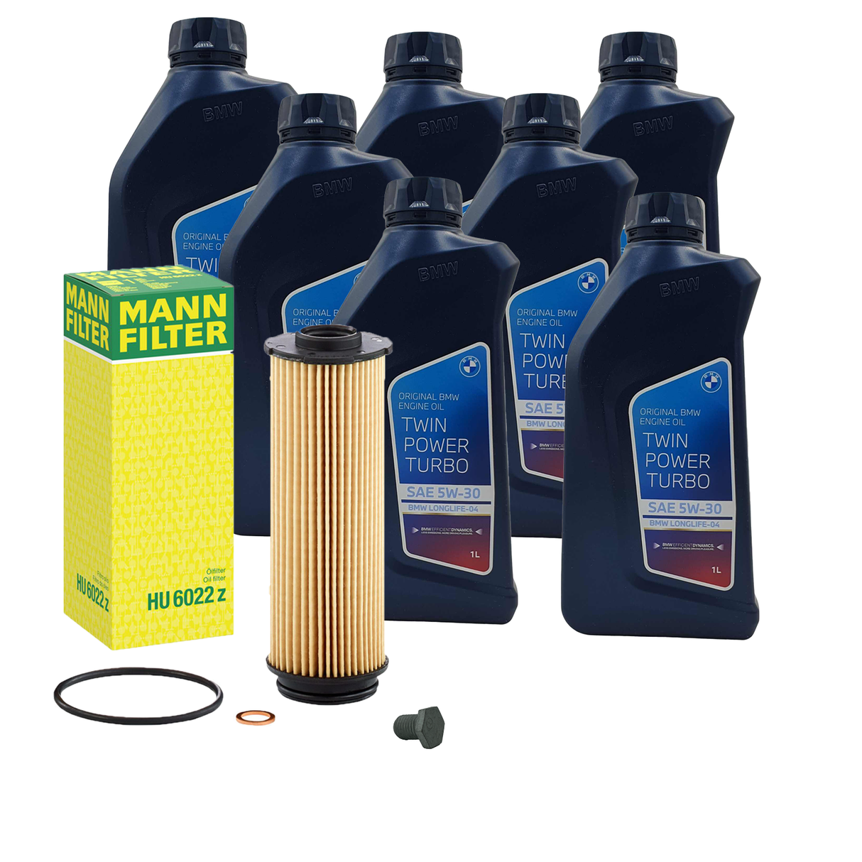 7L ORIGINAL 5W-30 Motoröl + MANN Ölfilter für BMW 1er 3er 5er 7er X3-7 B58 B57