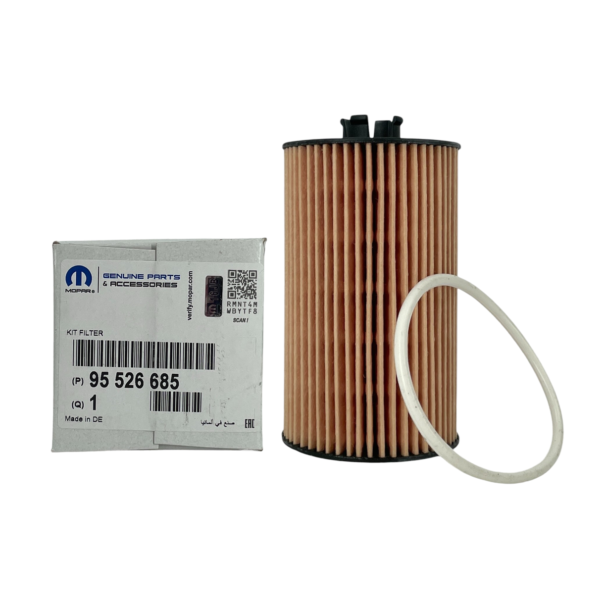 Ölwechselset OEM 95526685 Filter Castrol EDGE C3 5W30 Opel Astra Corsa Insignia