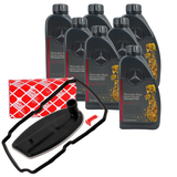FEBI AUTOMATIKGETRIEBE FILTER 5 GANG + 7L MERCEDES-BENZ GETRIEBEÖL MB 236.14