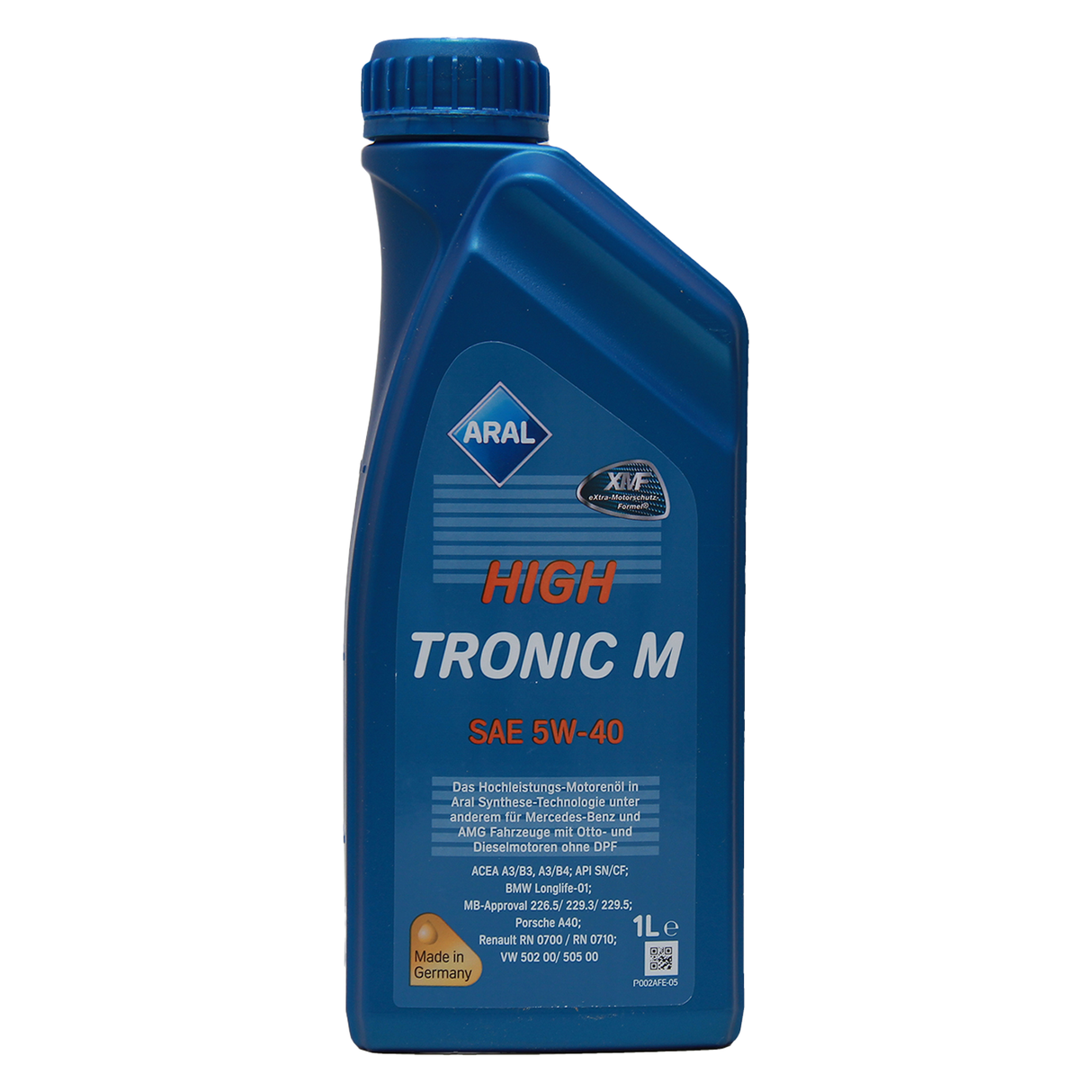 7L Aral HighTronic M 5W40 OEM FIlter MB 27618000009 für Mercedes C/E/S-Klasse