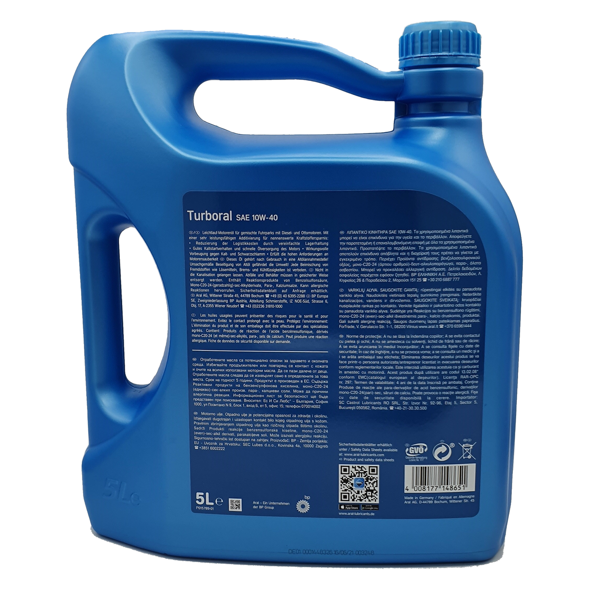 Aral Turboral 10W-40 5 Liter