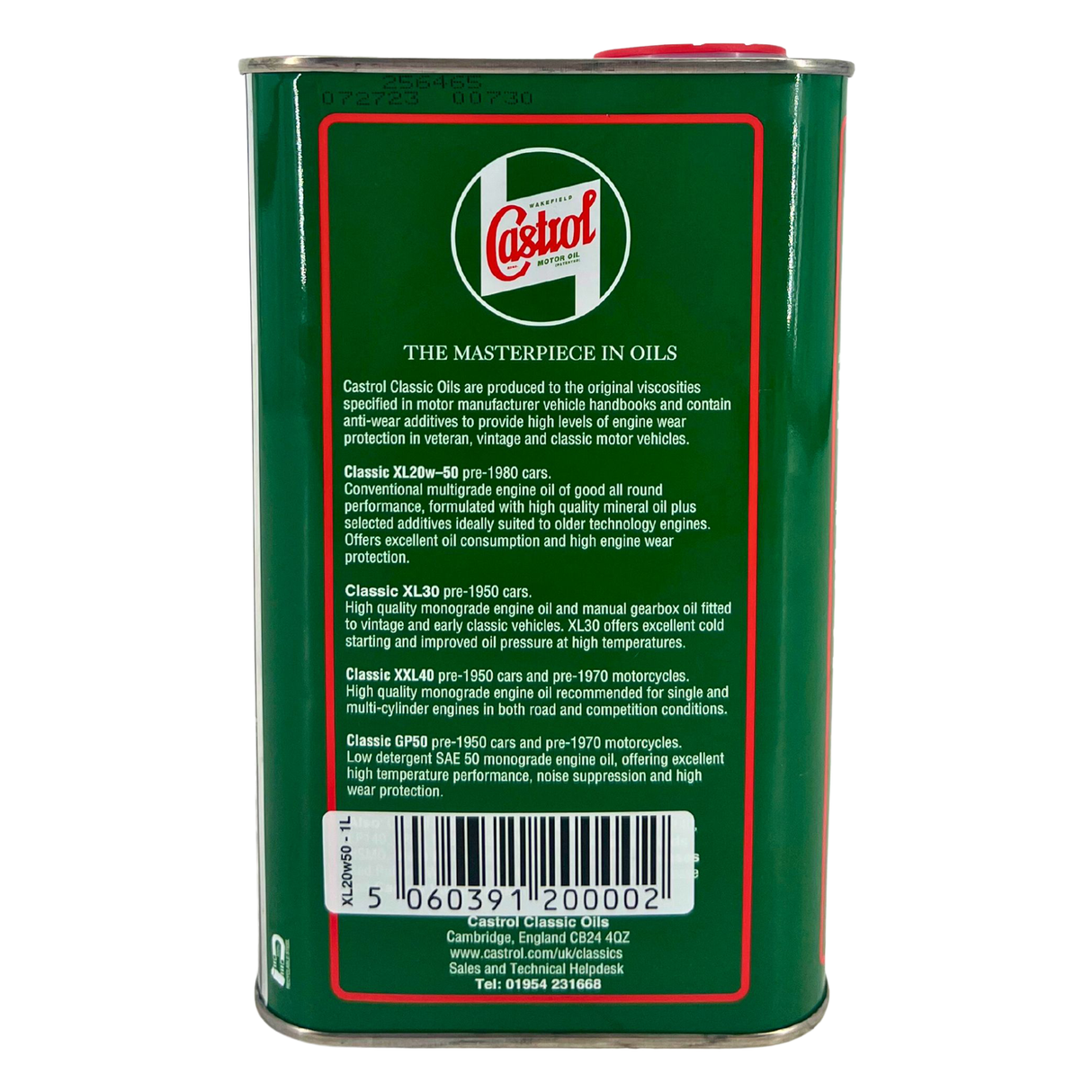 Castrol Classic XL 20W-50 1 Liter