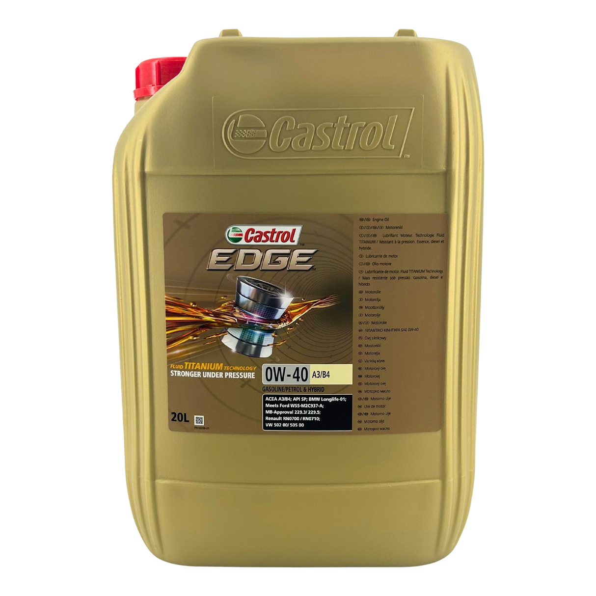 Castrol EDGE 0W-40 A3/B4 20 Liter
