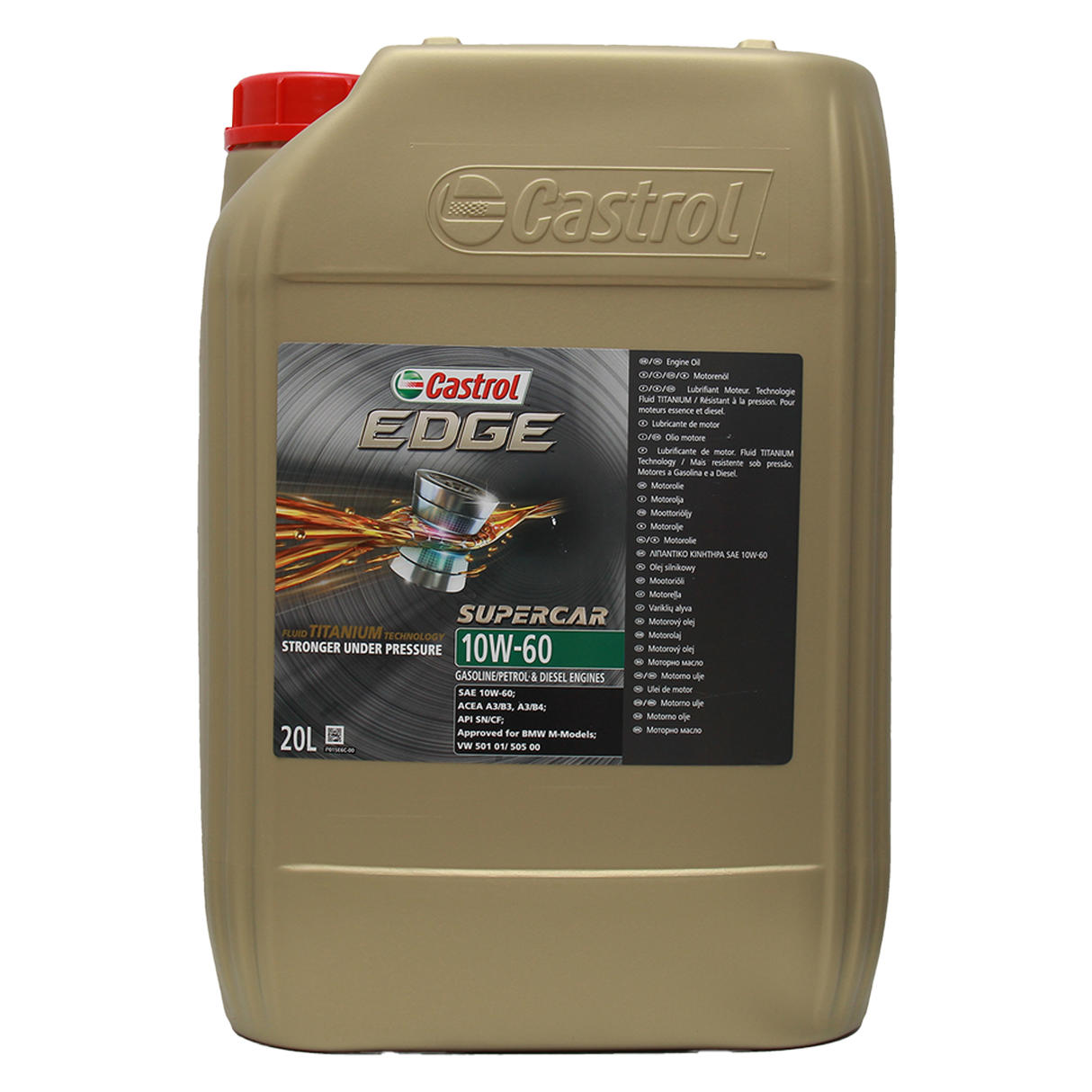 Castrol EDGE Supercar 10W-60 20 Liter