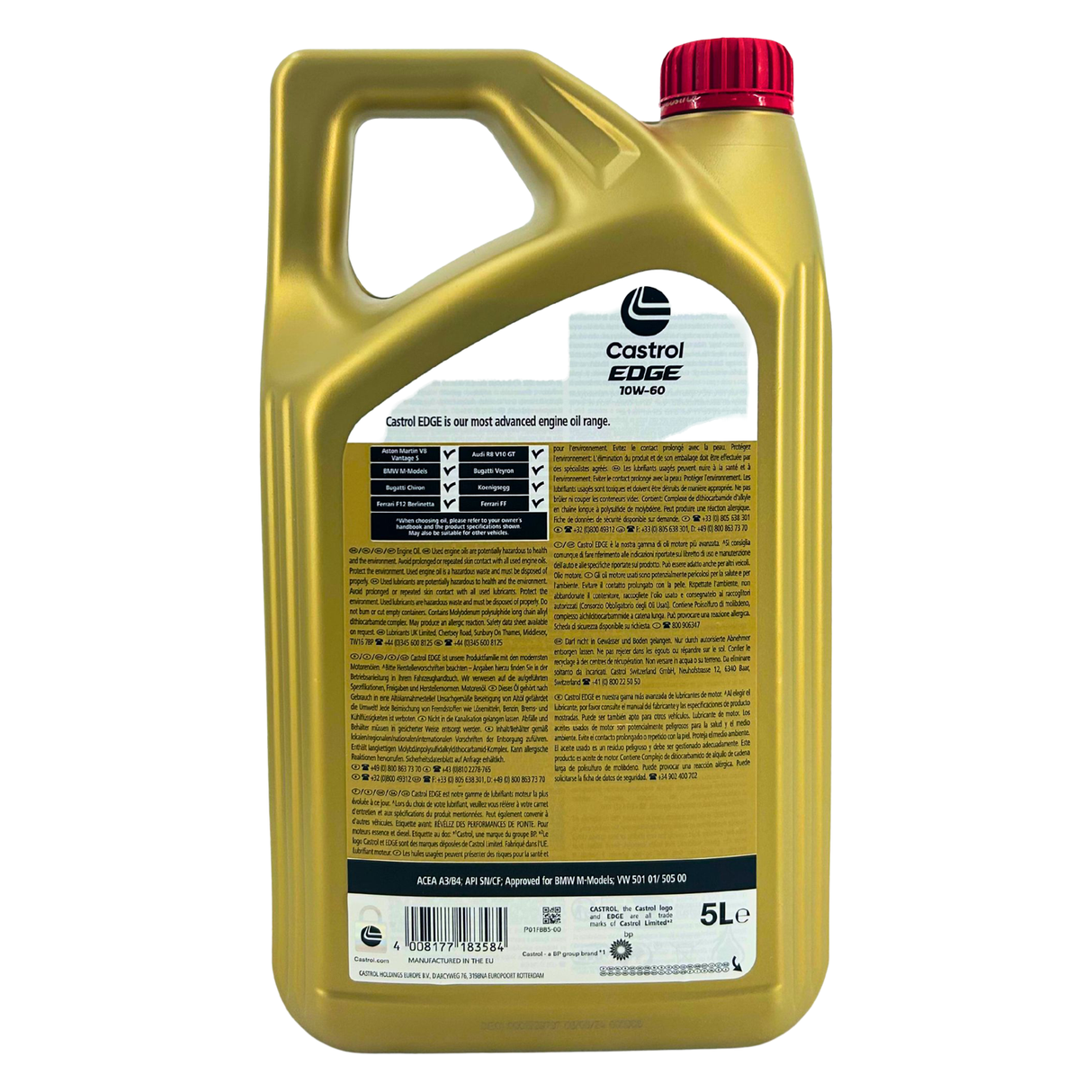 Castrol EDGE Supercar 10W-60 5 Liter