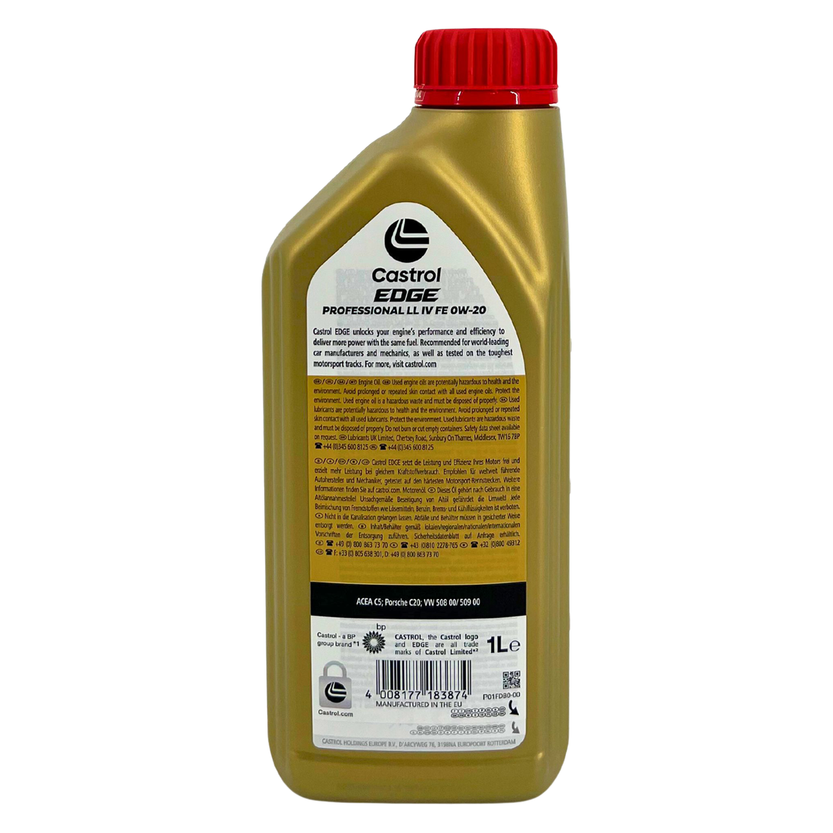 Castrol EDGE Professional LL IV FE 0W-20 1 Liter