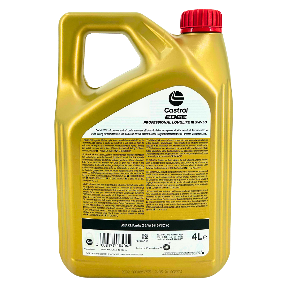 Castrol EDGE Professional Longlife 3 5W-30 4 Liter