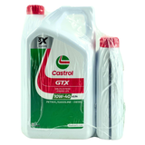 Castrol GTX 10W-40 A3/B4 5 Liter + 1 Liter Gratis