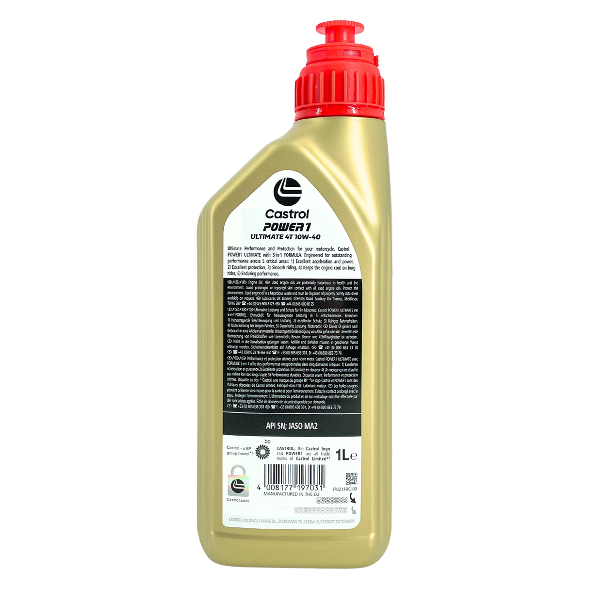 Castrol Power 1 Ultimate 4T 10W-40 1 Liter