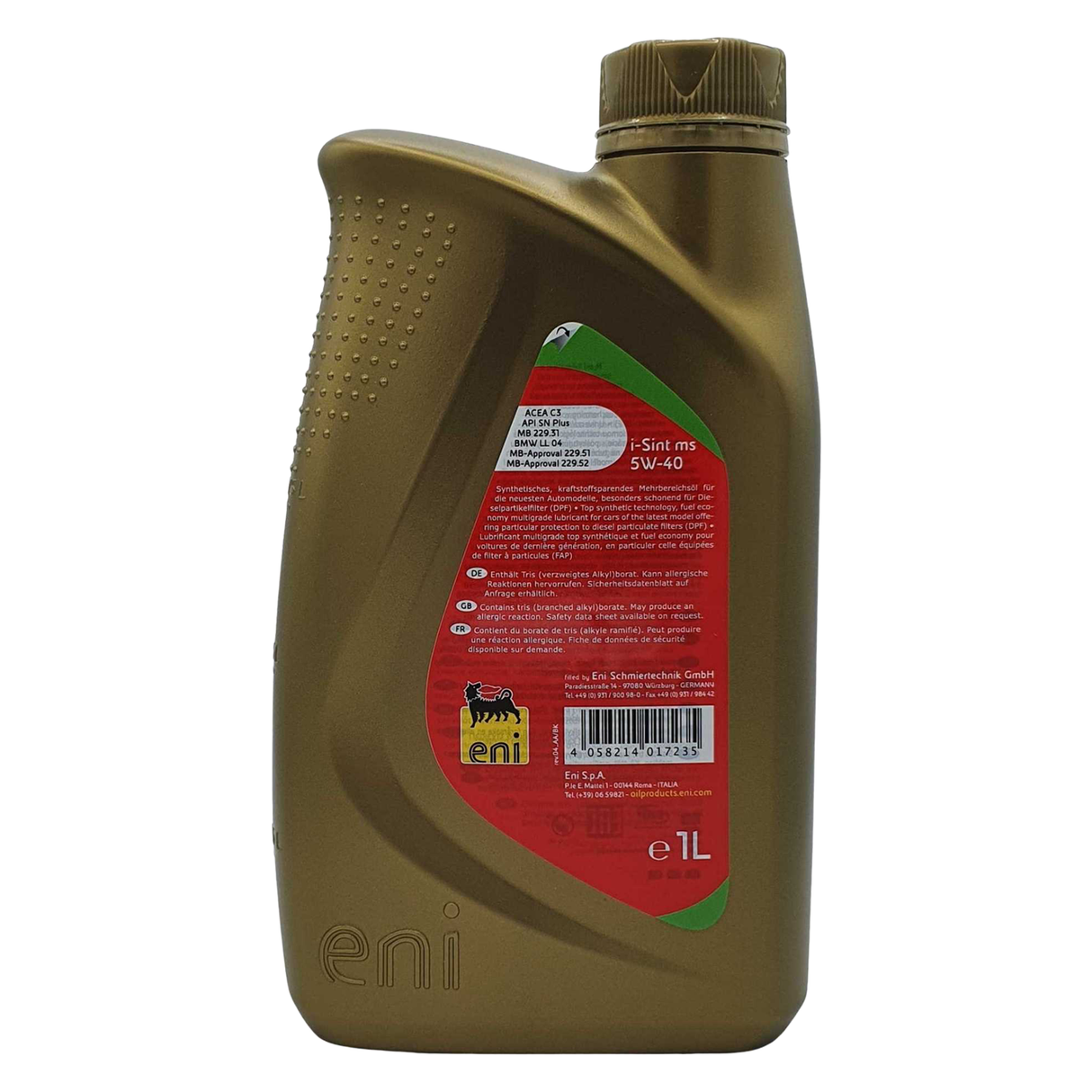 ENI i-Sint MS 5W-40 1 Liter