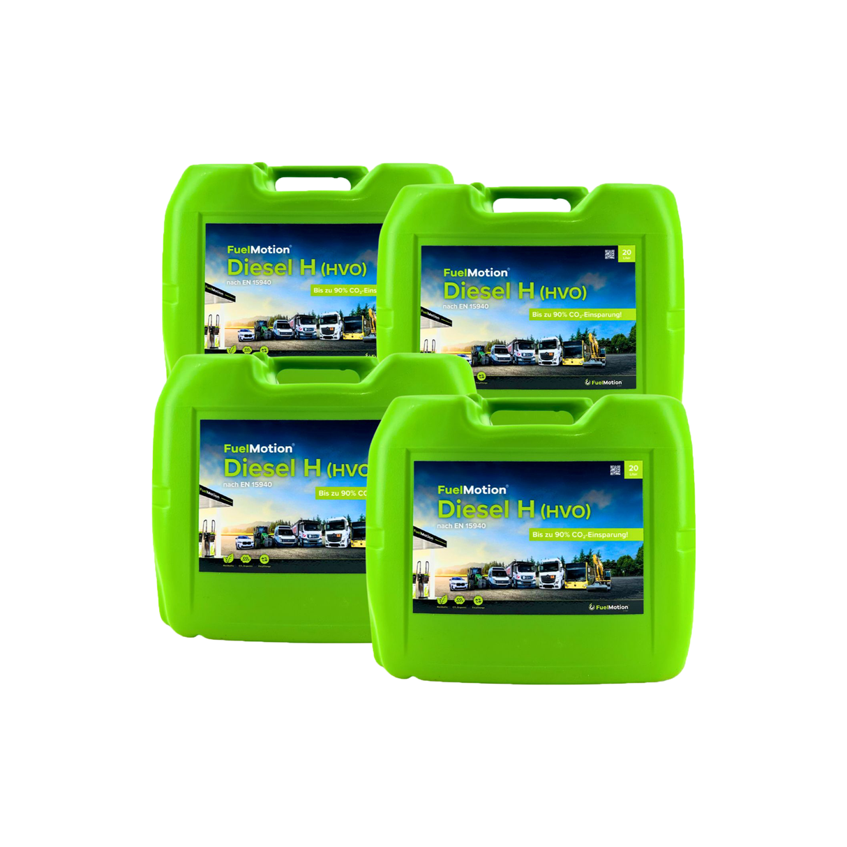 FuelMotion® Diesel HVO 4x20 Liter