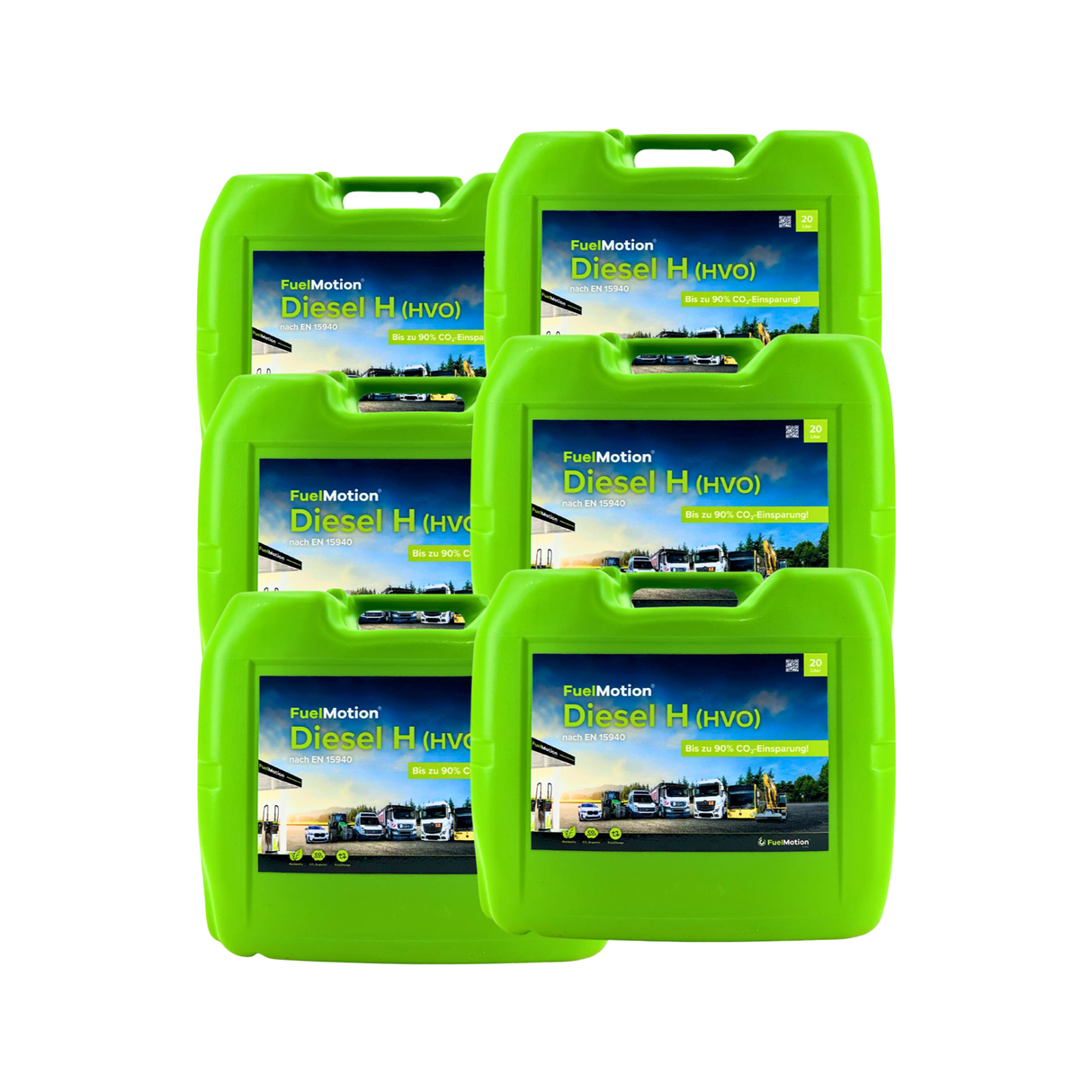 FuelMotion® Diesel HVO 6x20 Liter