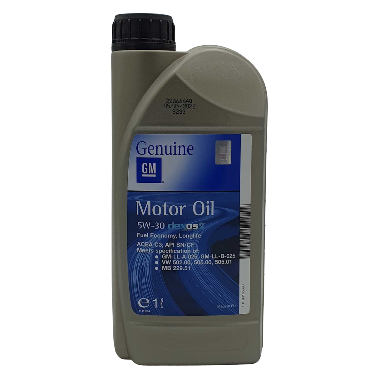 GM Dexos 2 5W-30 1 Liter