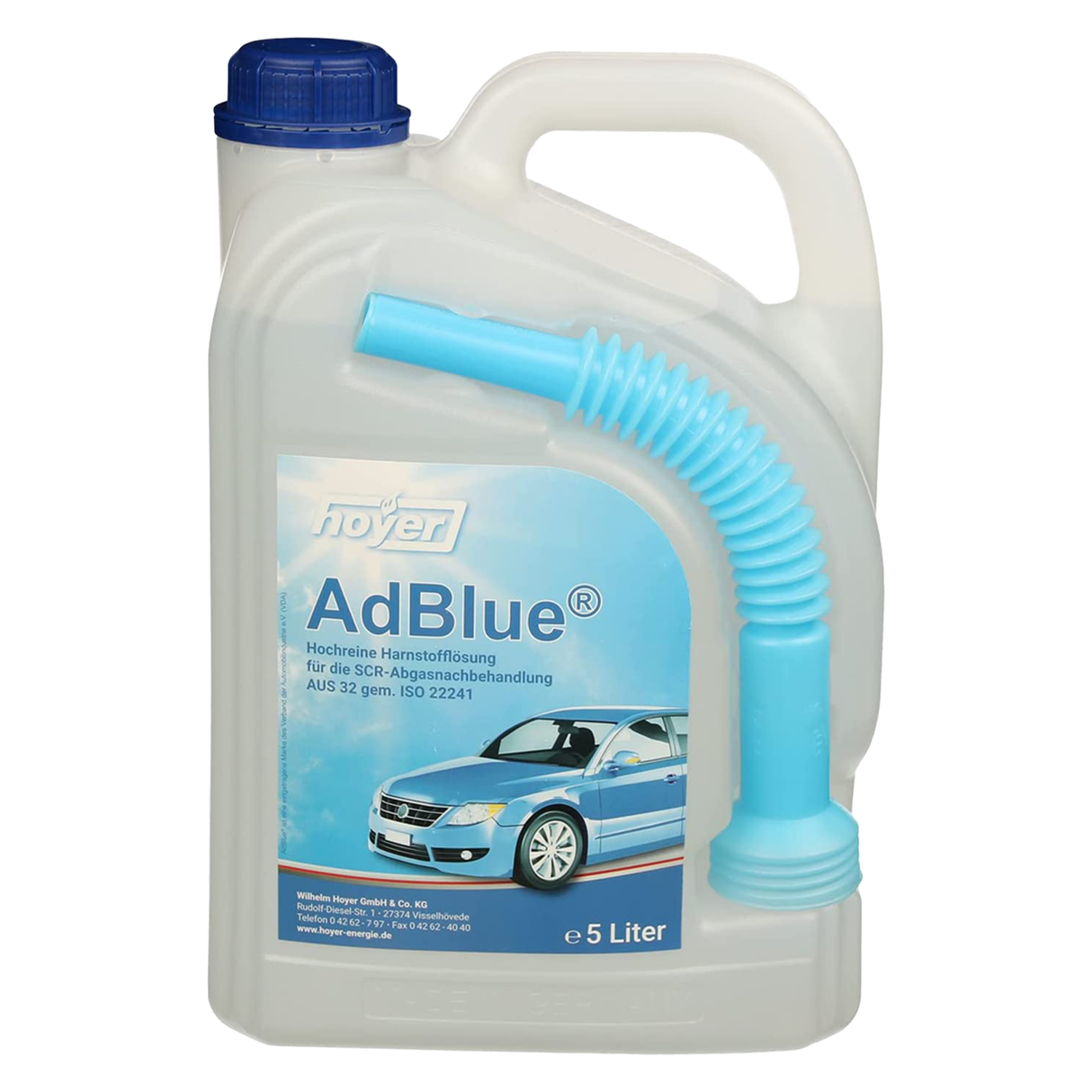 Hoyer AdBlue® Harnstofflösung - 5 Liter inkl. Ausgießer