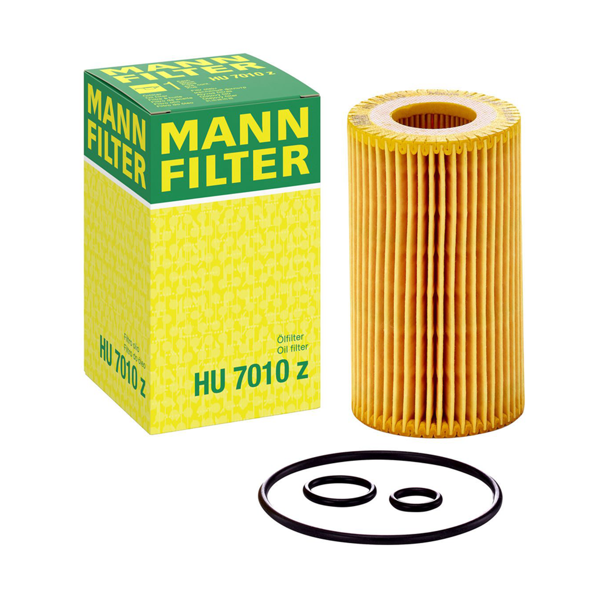 MERCEDES MOTORÖL 5W30 MB 229.51 5 LITER MIT MANN ÖLFILTER HU 7010 z