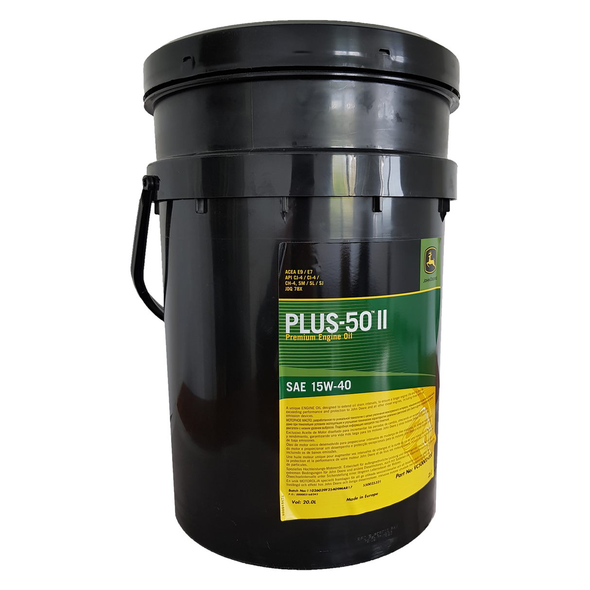 John Deere Plus-50 II 15W-40 20 Liter