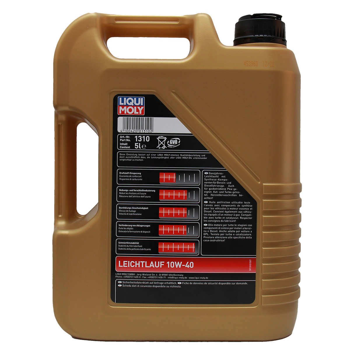 INSPEKTIONSKIT FILTER LIQUI MOLY ÖL 5L 10W-40 für VW Passat Variant 32B 1.6 D