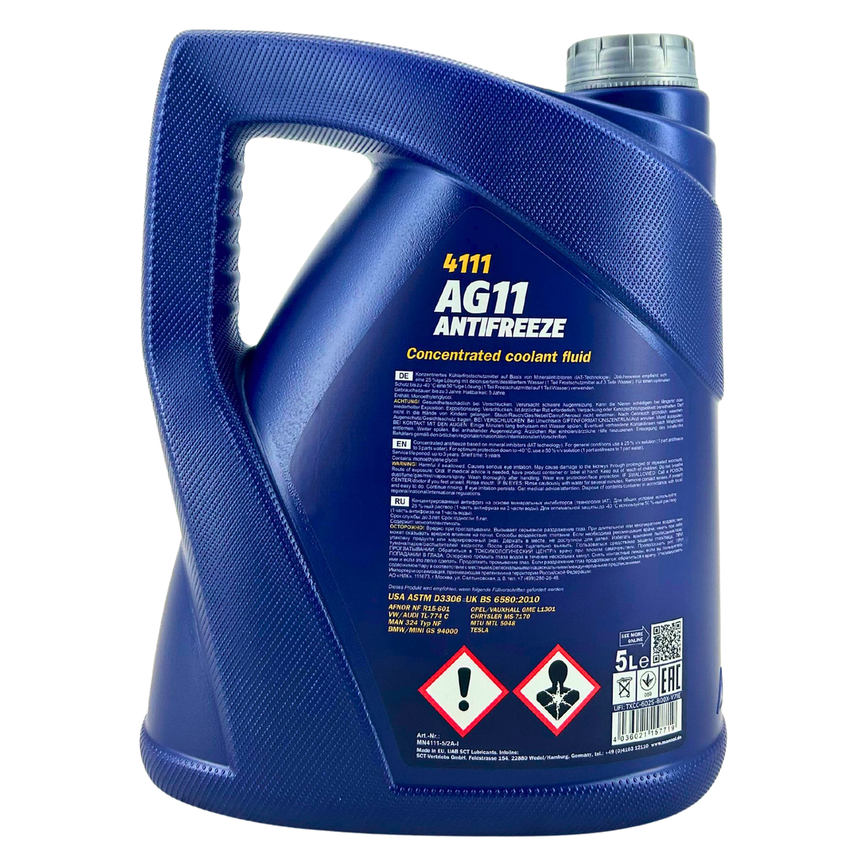 Mannol Antifreeze AG11 Frostschutz Konzentrat 5 Liter