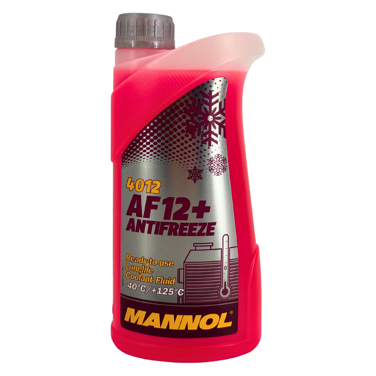 Mannol Antifreeze Kühlerfrostschutz AF12+ (-40 °C) Longlife 1 Liter