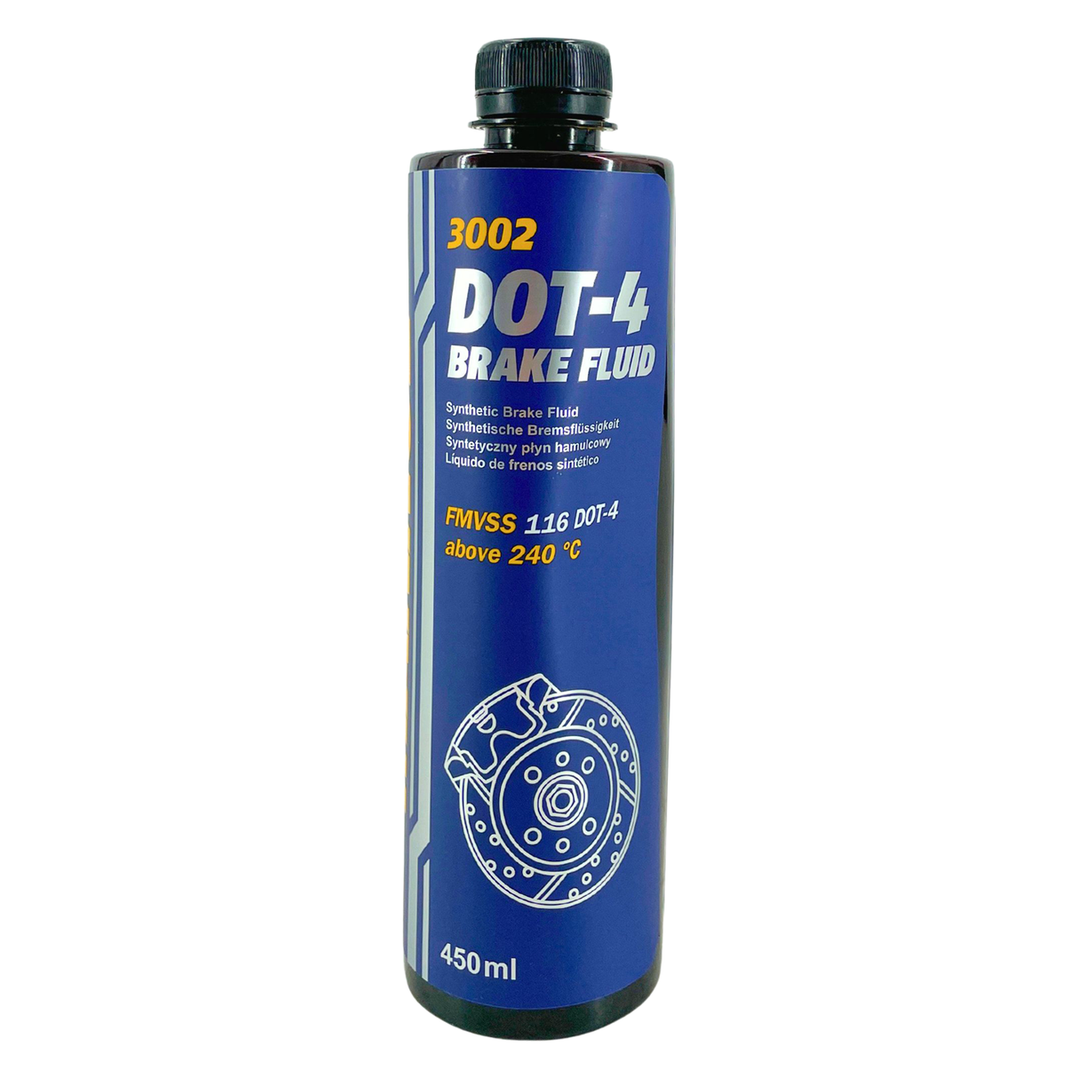 Mannol Brake Fluid DOT-4 450 ML