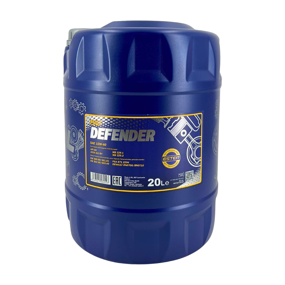 Mannol Defender 10W-40 20 Liter