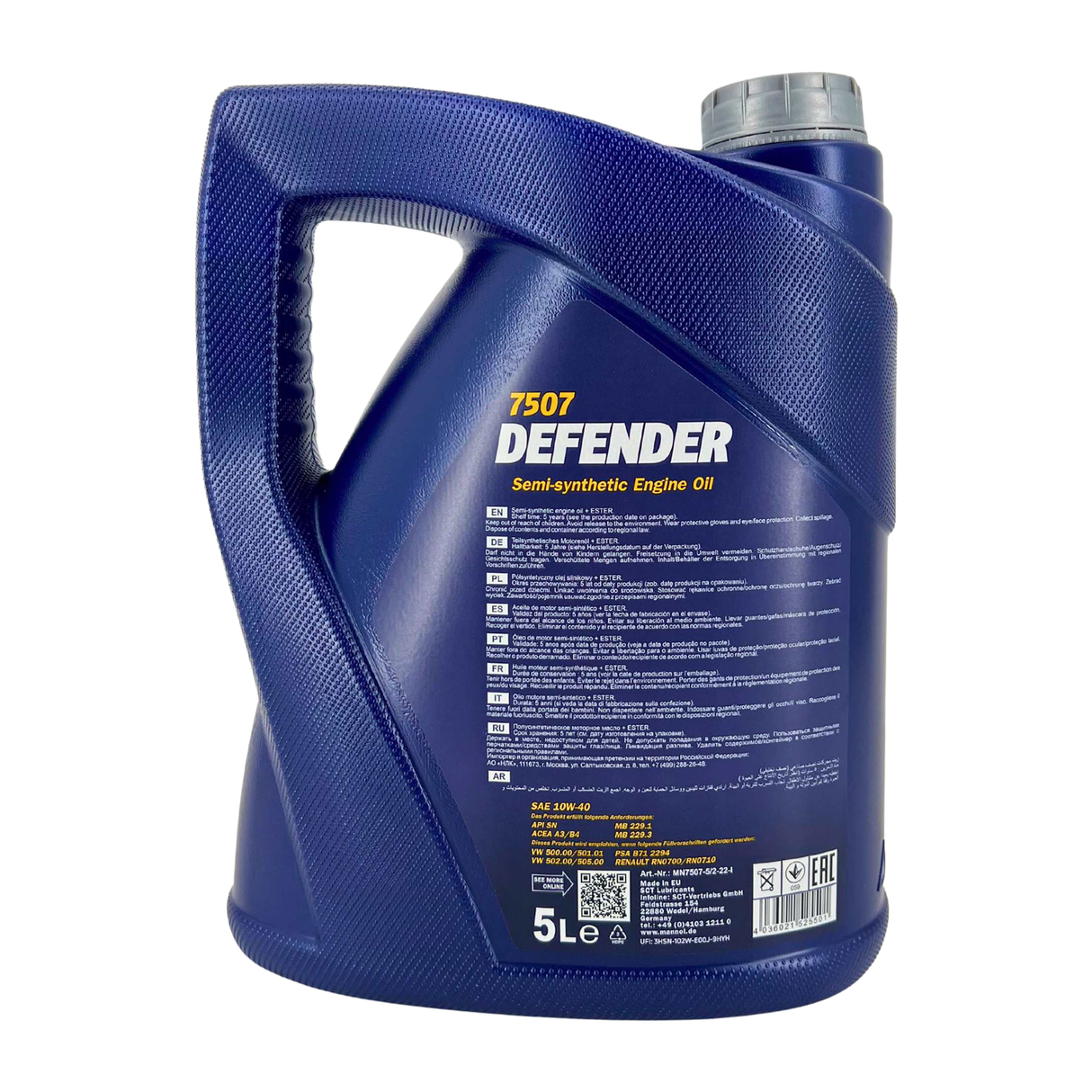Mannol Defender 10W-40 5 Liter