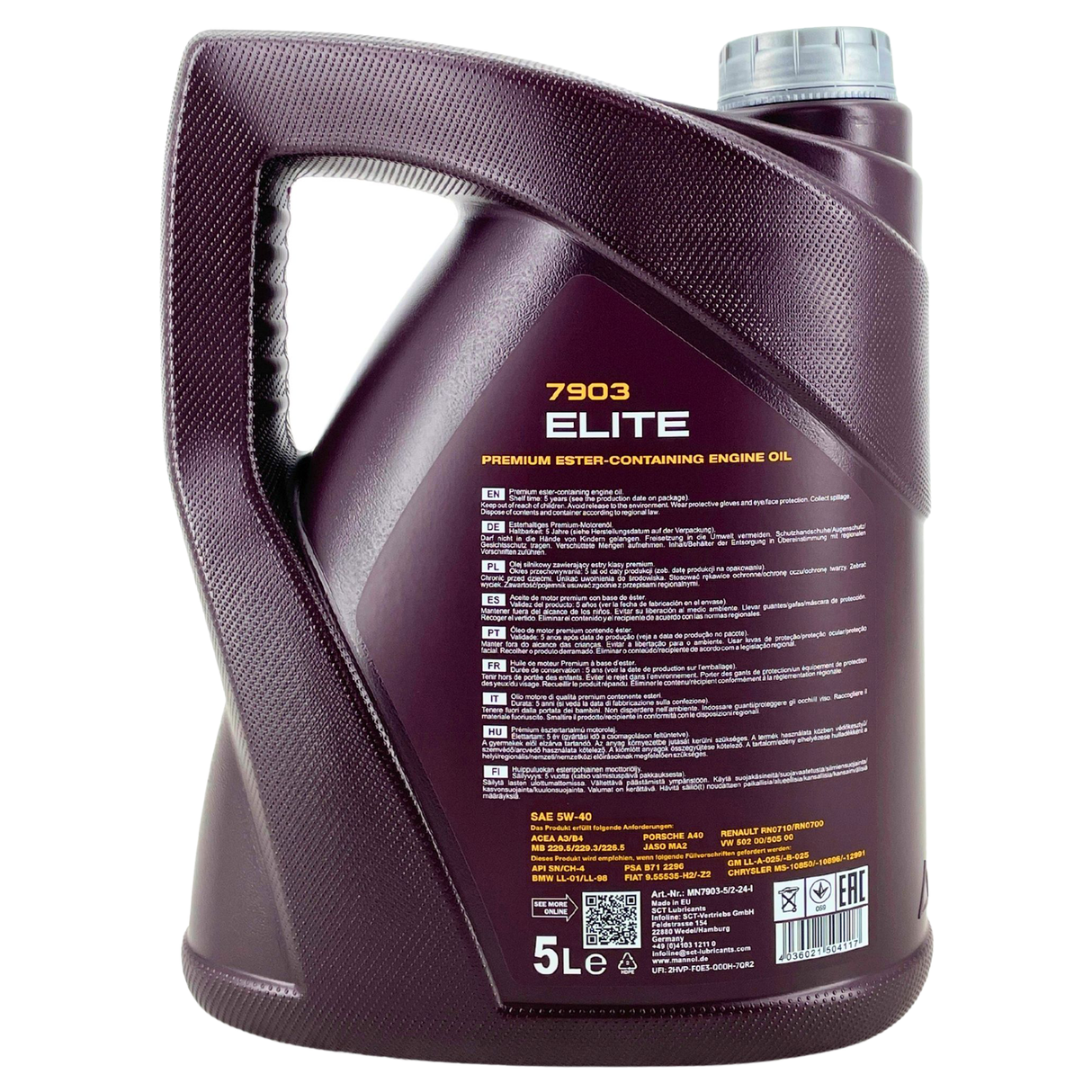 Mannol Elite 5W-40 5 Liter