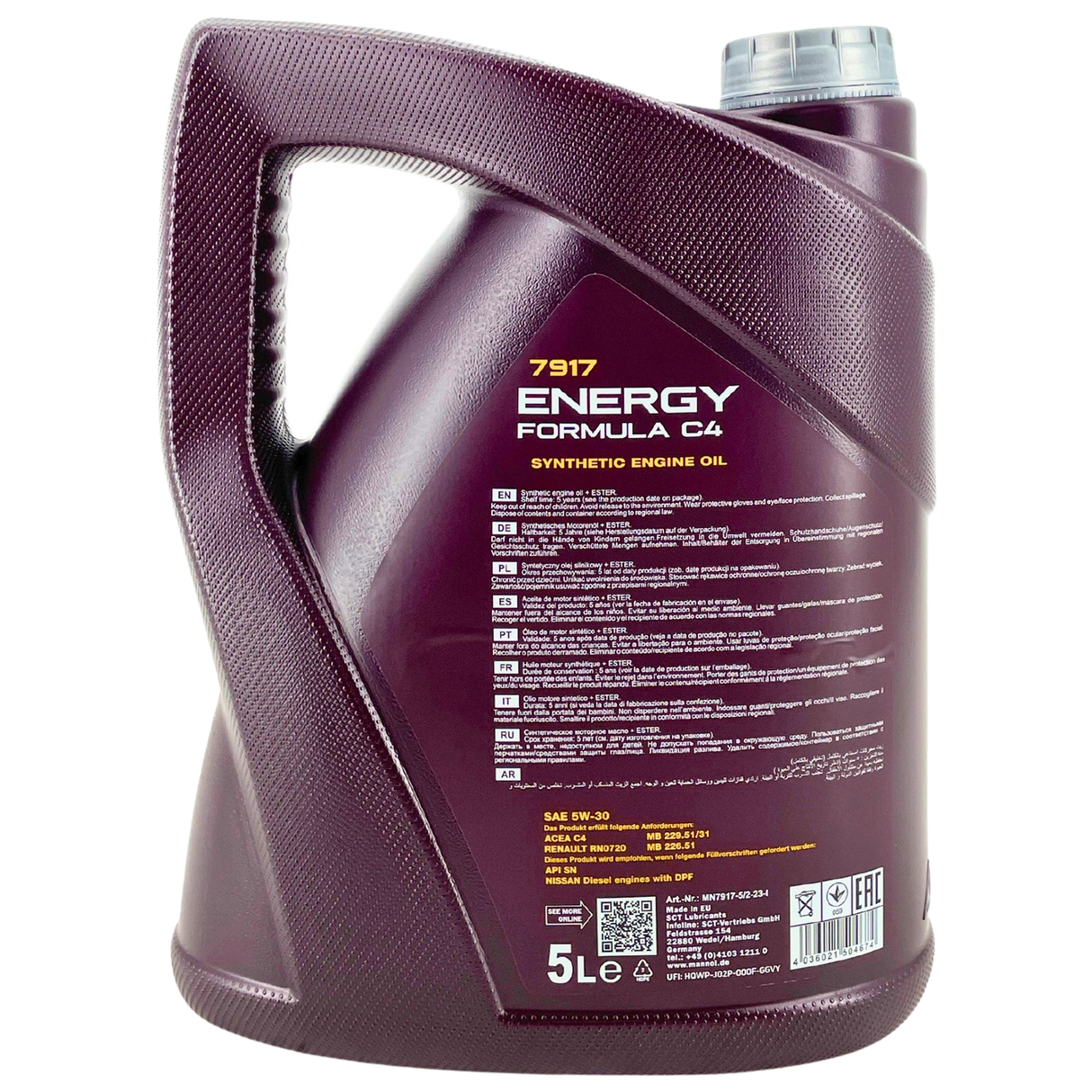 Mannol Energy Formula C4 5W-30 5 Liter
