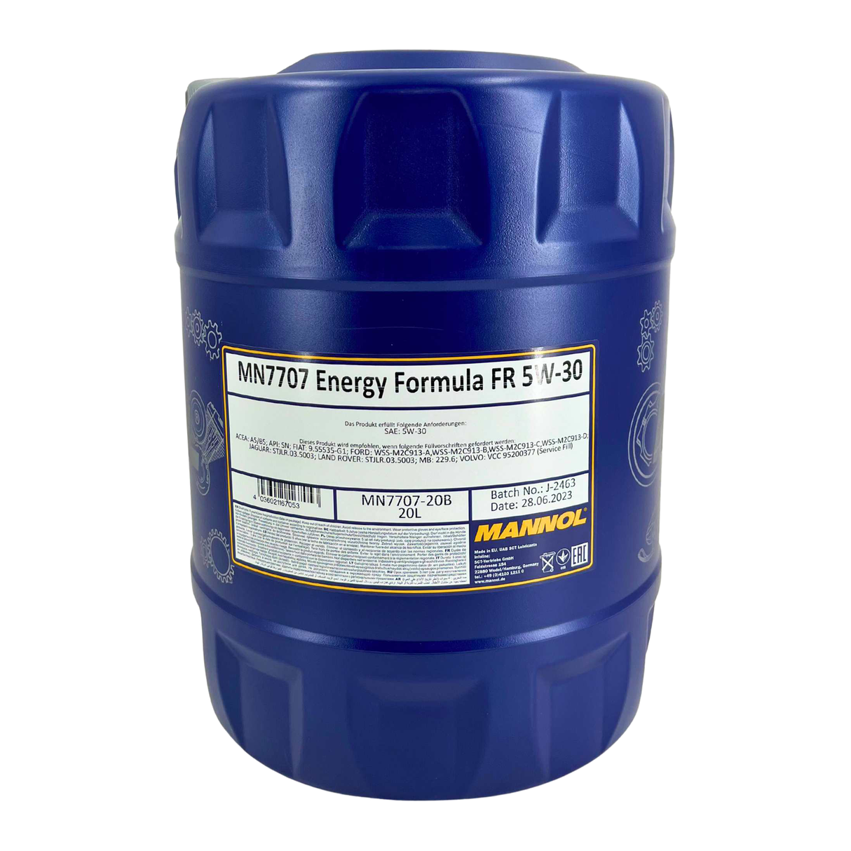 Mannol Energy Formula FR 5W-30 20 Liter