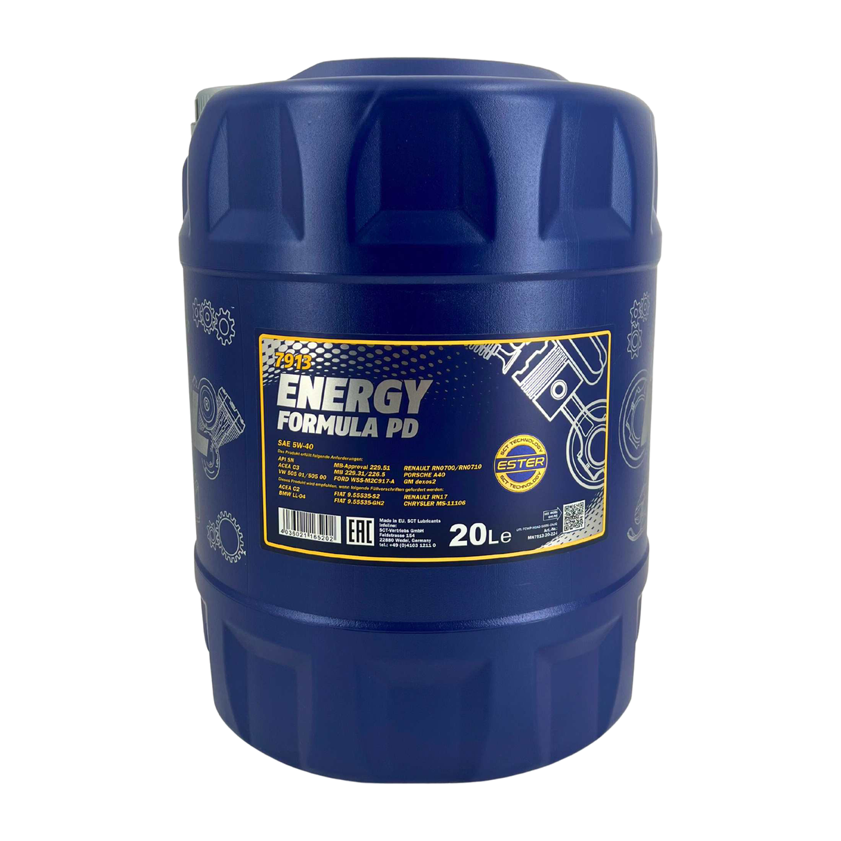 Mannol Energy Formula PD 5W-40 20 Liter