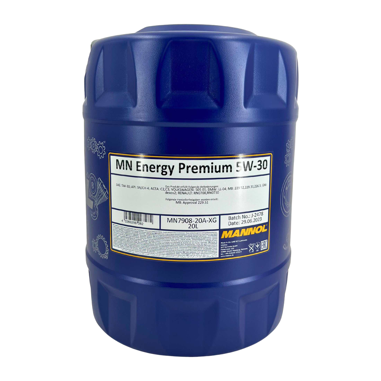 Mannol Energy Premium 5W-30 20 Liter