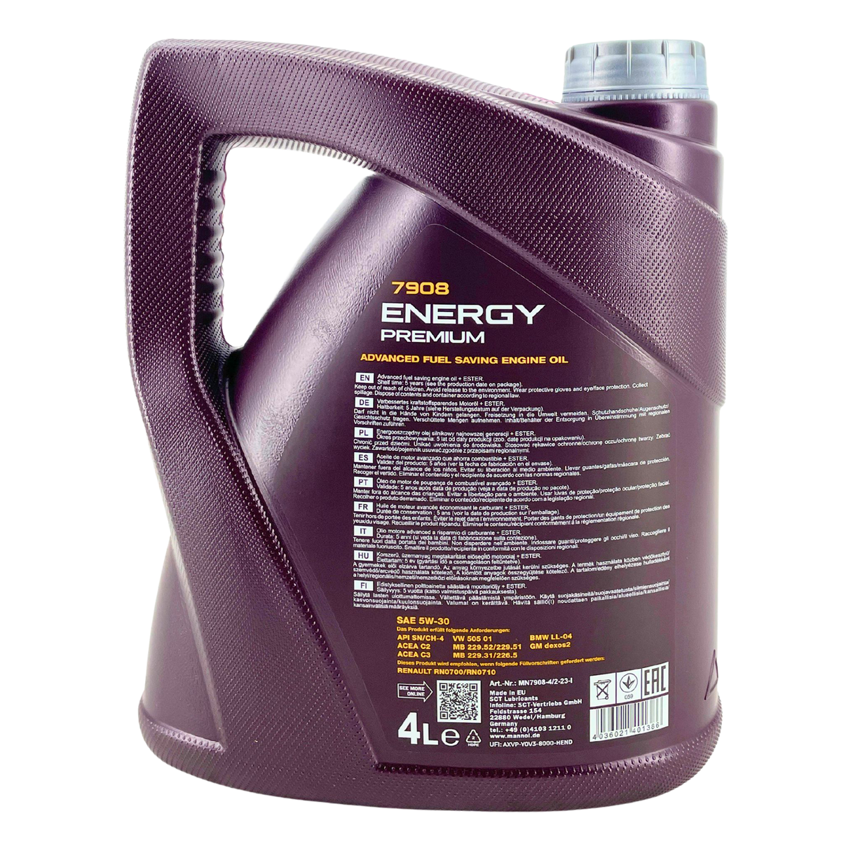 Mannol Energy Premium 5W-30 4 Liter