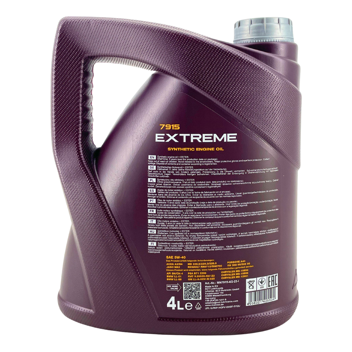 Mannol Extreme 5W-40 4 Liter